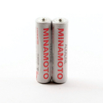Батарейка щелочная MINAMOTO LR03 (AАА) 1.5В (2 шт) (Цвет: серебристый)