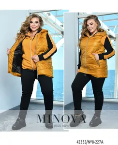 Костюм 8-227А-горчица Minova
