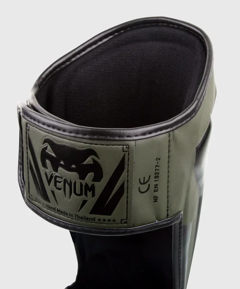 Защита ног Venum Elite Standup Khaki/Black