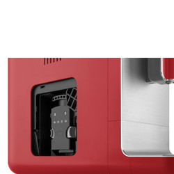 Кофемашина автоматическая Smeg красный матовый