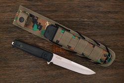 Нож тактический (разделочный) Kizlyar Supreme Alpha, клинок 150мм, AUS-8 SW, кратон