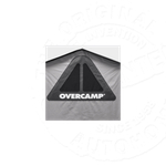 Палатка на крышу автомобиля AUTOHOME OVERCAMP SMALL, тент карбон, лестница 215 мм