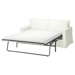 IKEA HYLTARP  (ИКЕА ХИЛТАРП)  -  Чехол на 2-местный раскладной диван - Халларп белый