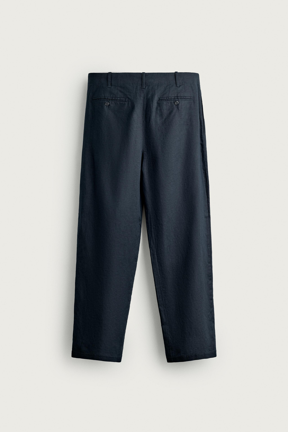 БРЮКИ RELAXED FIT ИЗ КОНОПЛИ И ХЛОПКА — ZARA