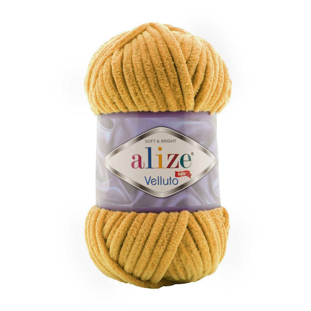 ALIZE "VELLUTO", 02 желтый