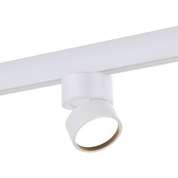 Магнитный трековый светильник LED 9W 3000К ST809.536.09 белый Skyline 48 ST-Luce
