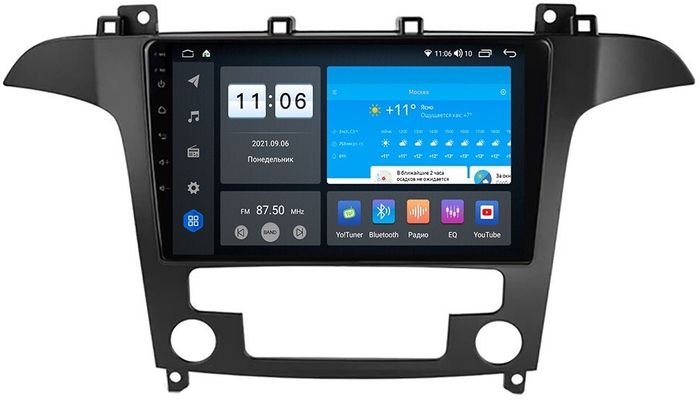 Магнитола для Ford Galaxy / S-Max 2006-2015 (климат) - AK435R9-MTK-LTE Android 10, SIM-слот