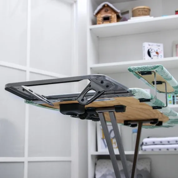 Доска гладильная Nika «Ника 3+», 122×35 см, два положения высоты 70,85 см, рисунок МИКС