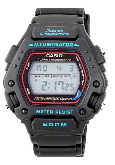 Мужские электронные часы Casio DW-290-1VS