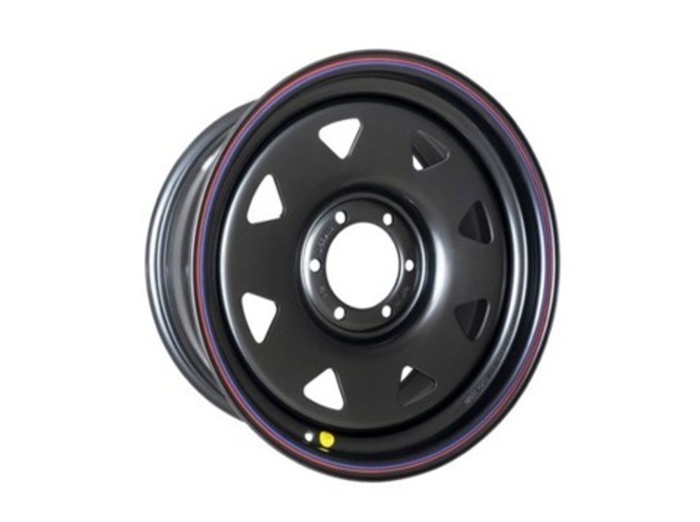 Диск колесный стальной штампованный ORW 19B, 6x139.7, 18x8, ET+15, ЦО 110, черный Диск колесный стальной штампованный ORW 19B, 6x139.7, 18x8, ET+15, ЦО 110, черный