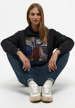 Толстовка женская MUSTANG Style Bea C Embro