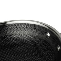 Сковорода 30/23,5 см, h6 см New Kitchen Honeycombs нерж. с антиприг. покр. ИНДУКЦИЯ P.L.