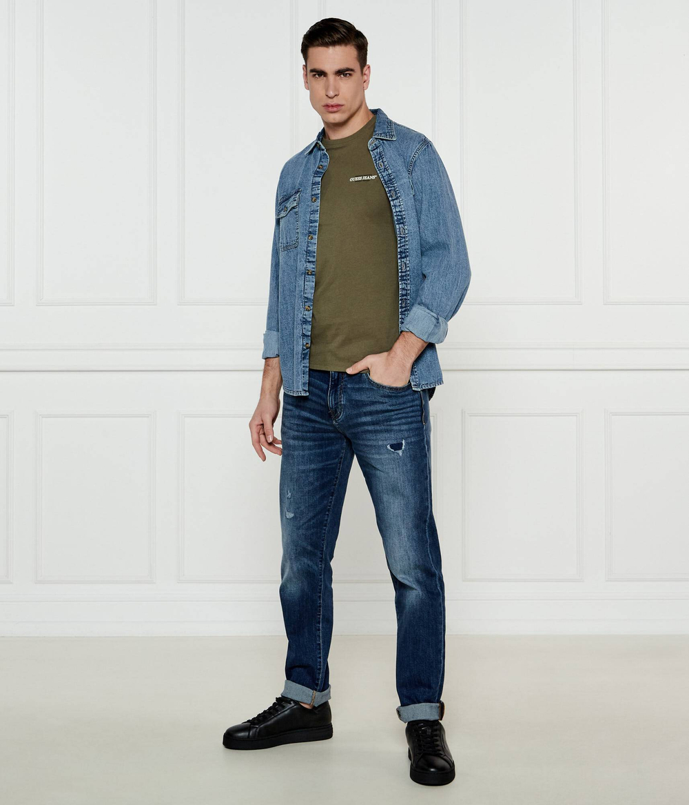 Футболка Guess Jeans - хаки(M4YI55 K8HM0)