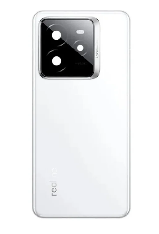 Задняя крышка для Realme GT 7 Pro Белая (White) со стеклом камеры
