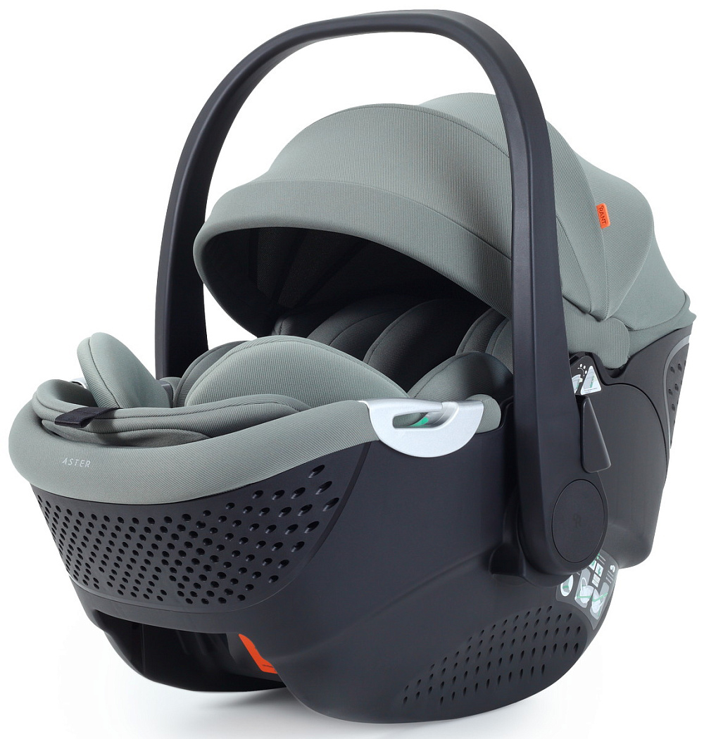 Детская коляска Rant Teo Soft 3 в 1 с автокреслом Aster Zero Olive Olive