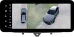 Магнитола для Smart ForTwo W451 2010-2015 - Teyes LUX ONE 360 монитор 12.3" 2K QLED на Android 10, Быстрая, CarPlay, 4G SIM-слот, 4 камеры в комплекте
