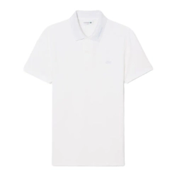 Теннисное поло Lacoste Slim Fit Pique - white