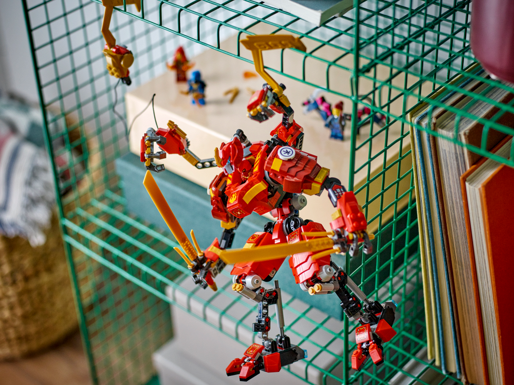 Конструктор Лего Ниндзяго Альпинист - ниндзя Кая 71812 | LEGO Ninjago Kai’s Ninja Climber Mech | Набор 623 детали 9+