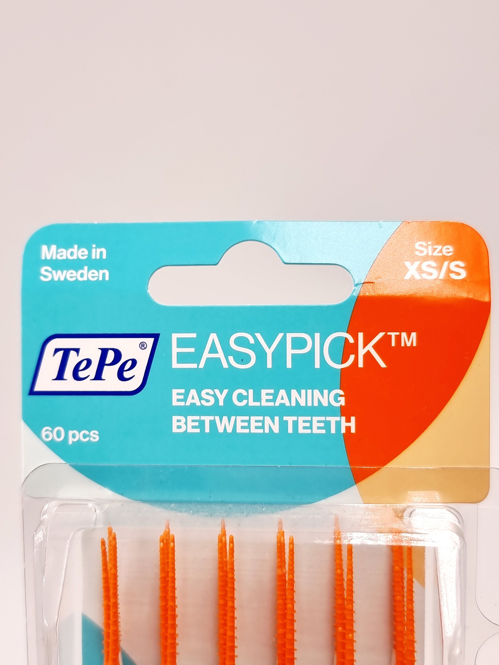 Межзубные ершики TePe EasyPick XS/S 60 шт. оранжевые