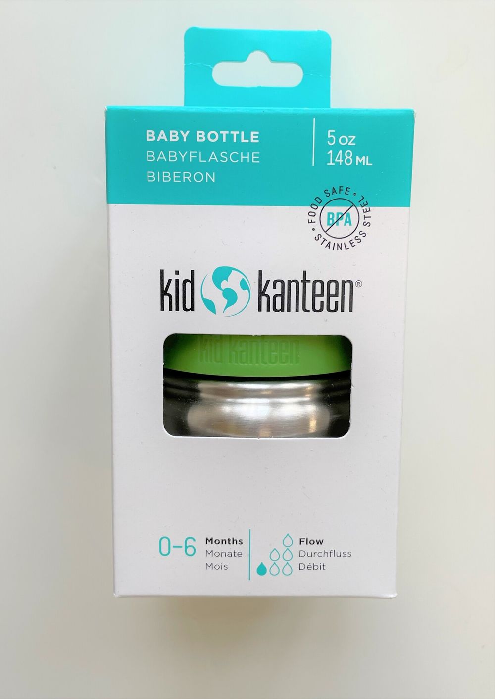 Детская бутылка Klean Kanteen Baby Bottle Slow 5oz (148мл)