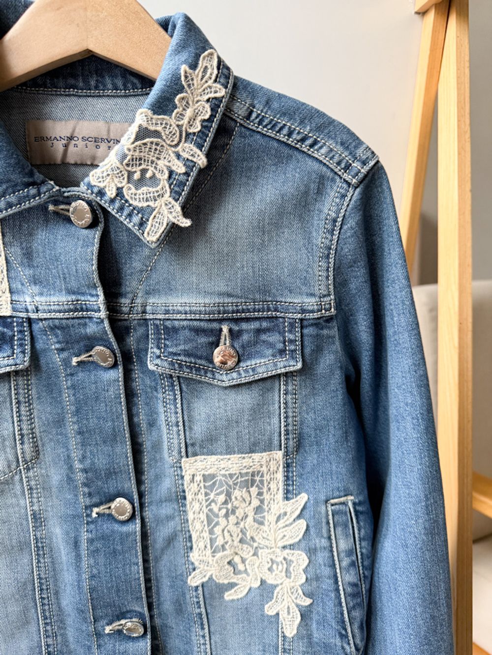Джинсовая куртка Ermanno Scervino, 128