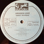 Amanda Lear ‎– Sweet Revenge (Франция 1978г.)