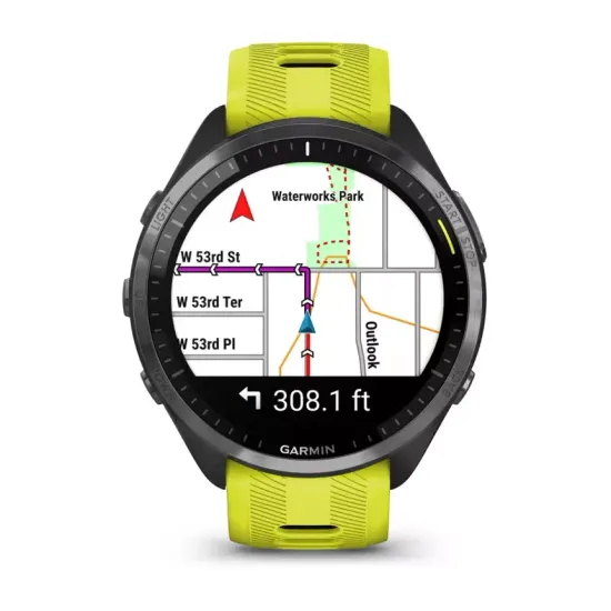 Спортивные часы Forerunner 965 желтые 010-02809-12