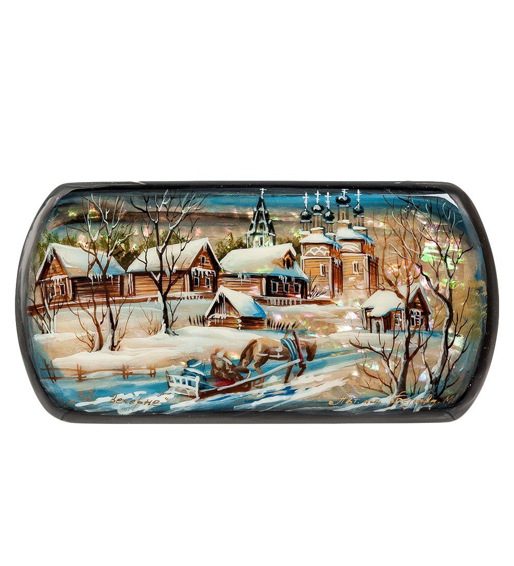 ШК-55/ 14 Шкатулка «К вечерне» Белова