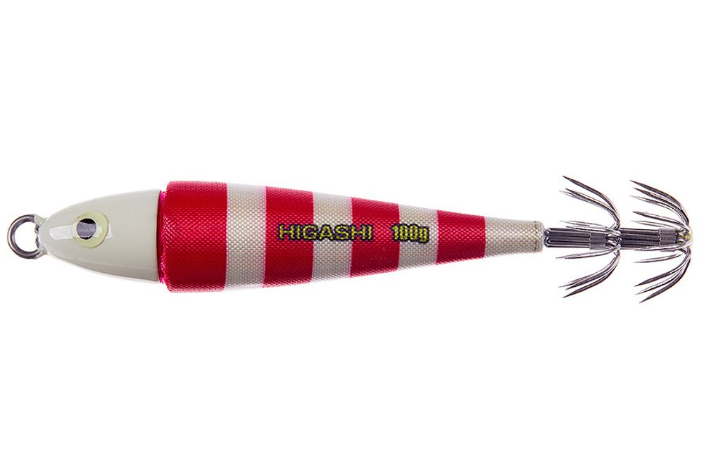 Кальмарница HIGASHI Squid Cloth sinker 100g #01 Blue Pink-Zebra Glow
