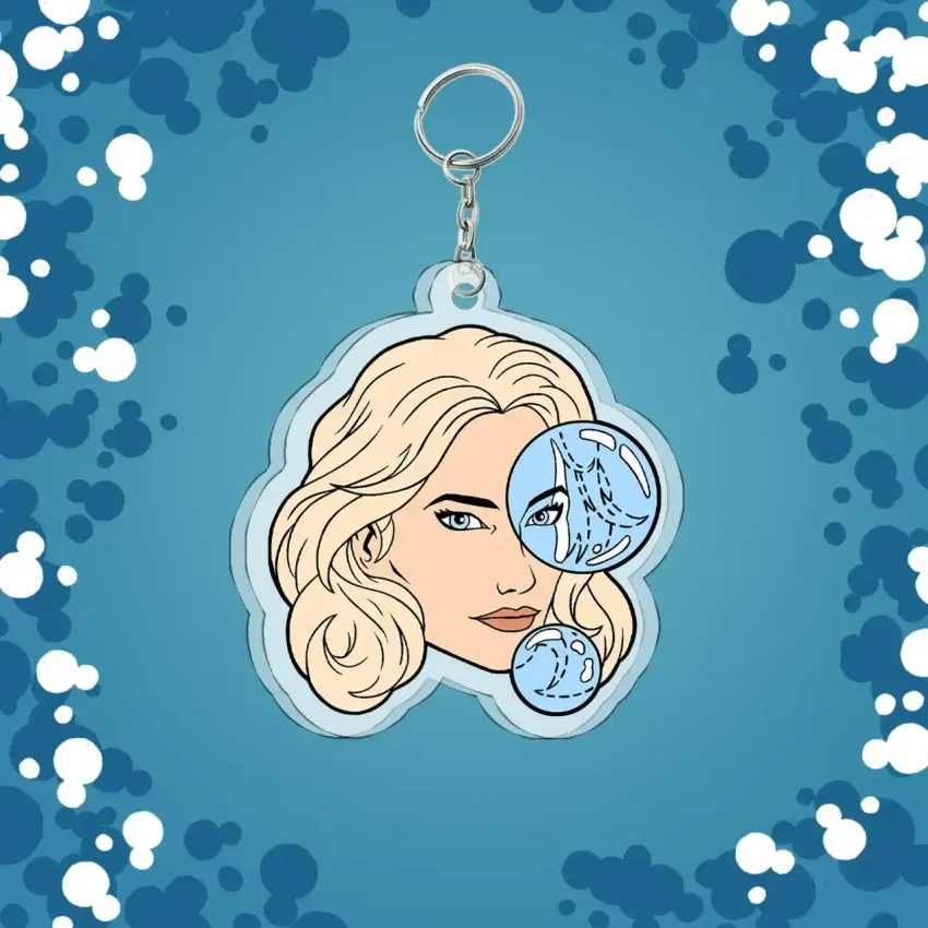 Акриловый брелок "F4: Sue Storm/Invisible Woman"