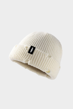 Шапка SHMOT “TORN BEANIE” Белый