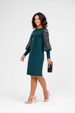 Платье Жозефина(46-56) Serenada изумрудный (Акция)
