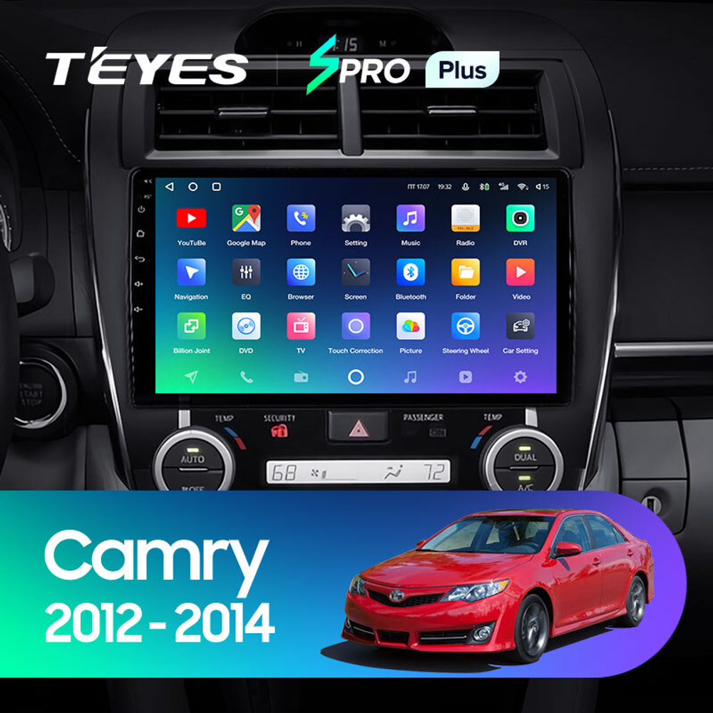 Teyes SPRO Plus 10,2" для Toyota Camry 7 2012-2014