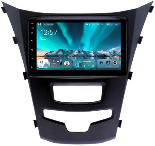 Магнитола для SsangYong Actyon 2 2013-2021 - Teyes CC4 монитор 7" QLED на Android 14, Быстрейшая, Snapdragon 680, DSP, CarPlay, 4G SIM-слот