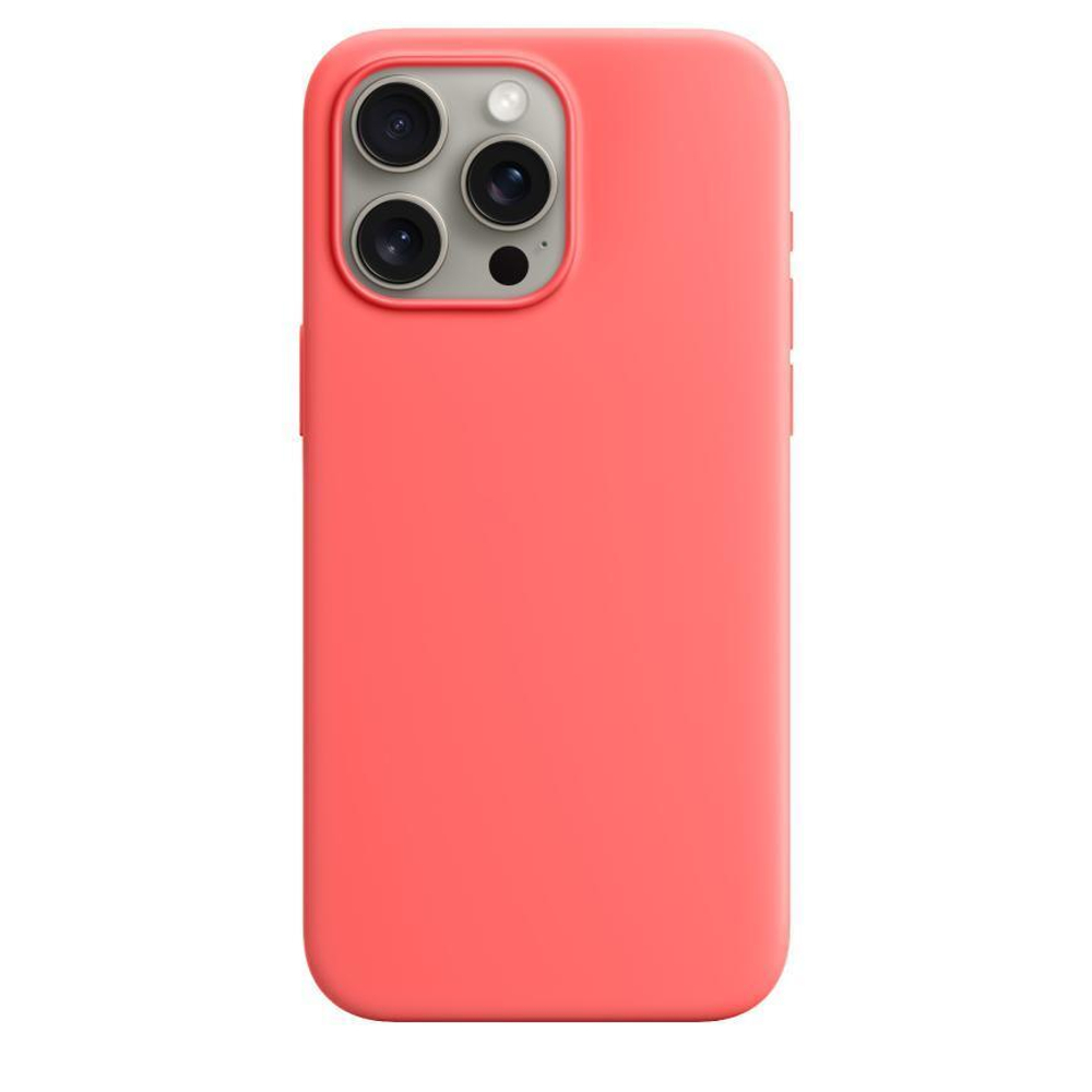 Силиконовый чехол MagSafe Silicone Case для iPhone 15 Pro