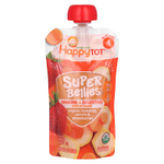 Happy Family Organics, Happy Tot®, Super Bellies™, для детей от 2 лет, органические бананы, морковь и клубника, 113 г (4 унции)