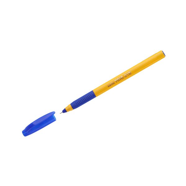 Ручка шариковая Tri-Grip yellow barrel 0.7 мм, 12 шт, 0748 цвет чернил: синий, Cello 0748