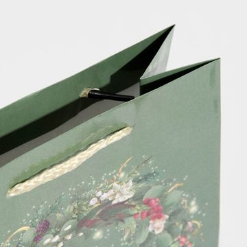 Пакет ламинированный вертикальный «Новогодний венок», MS 18 × 23 × 8 см   6765832