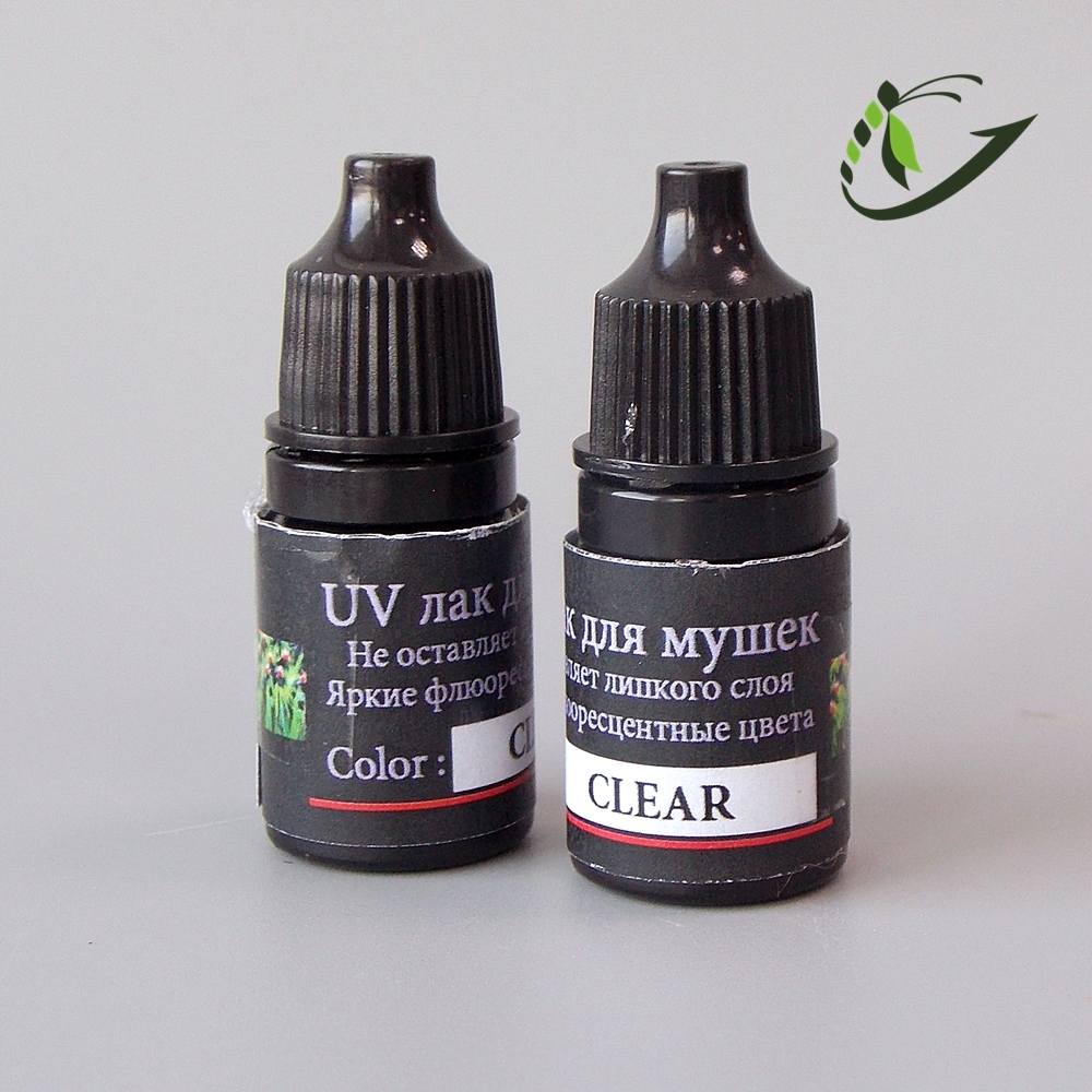 Лак ультрафиолетовый CLEAR (Прозрачный) 5 мл