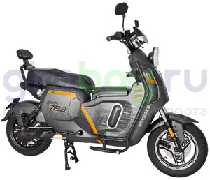 Электроскутер WENBOX U7 2000W (60V/52Ah) - Серый, АКБ LiFePO4 фото №3