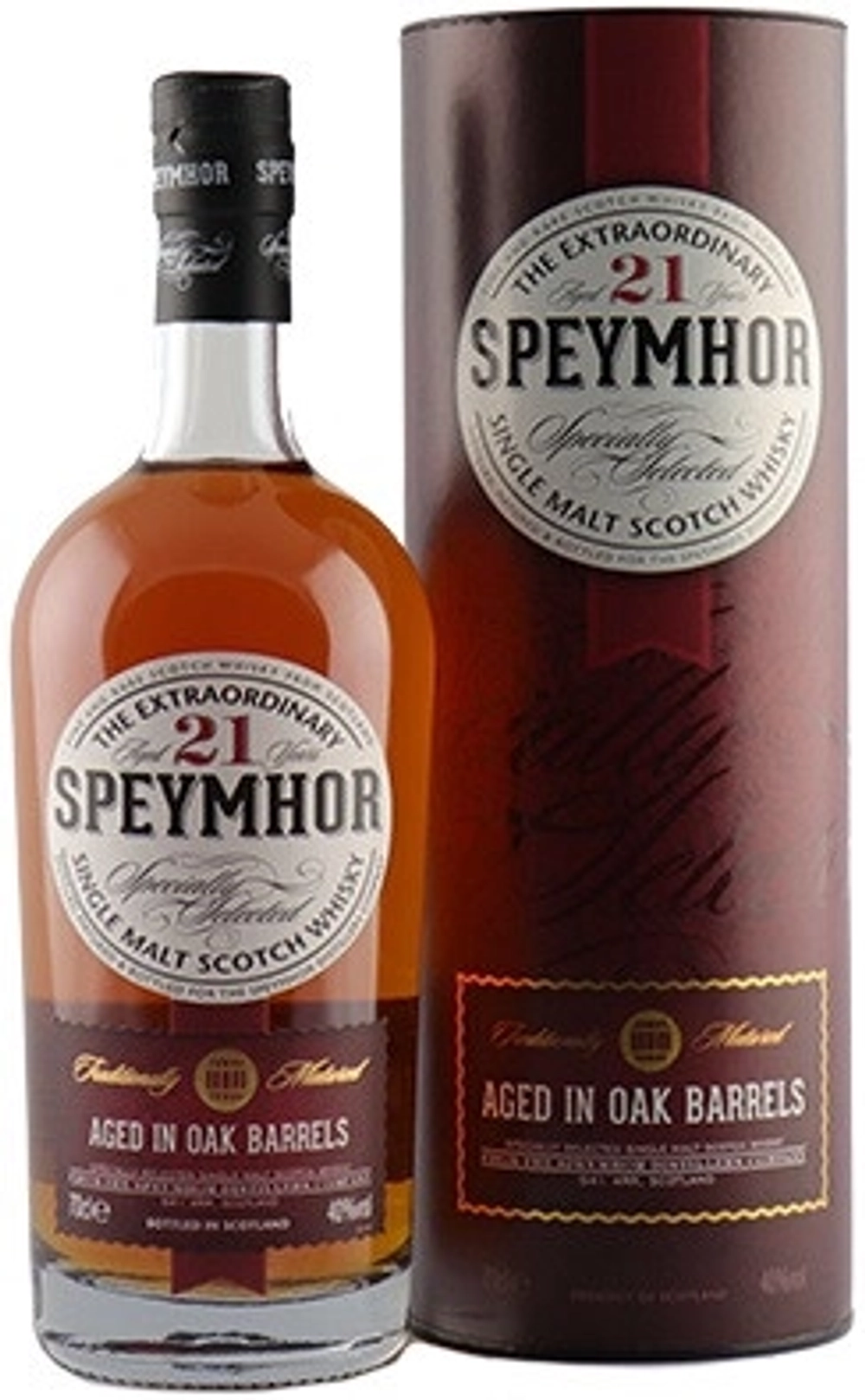 Виски Speymhor 21 Years Old, 0.7 л