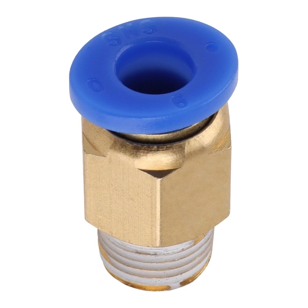 Серия SPC Фитинги прямые цанговые / самозажимные SNS pneumatic