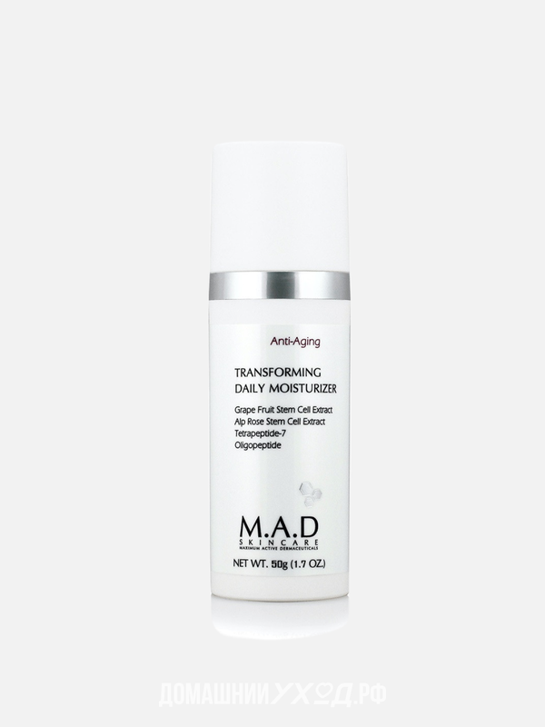 Увлажняющий дневной крем предупреждающий старение кожи Anti-Aging Transforming Daily Moisturizer, M.A.D Skincare, 50 гр