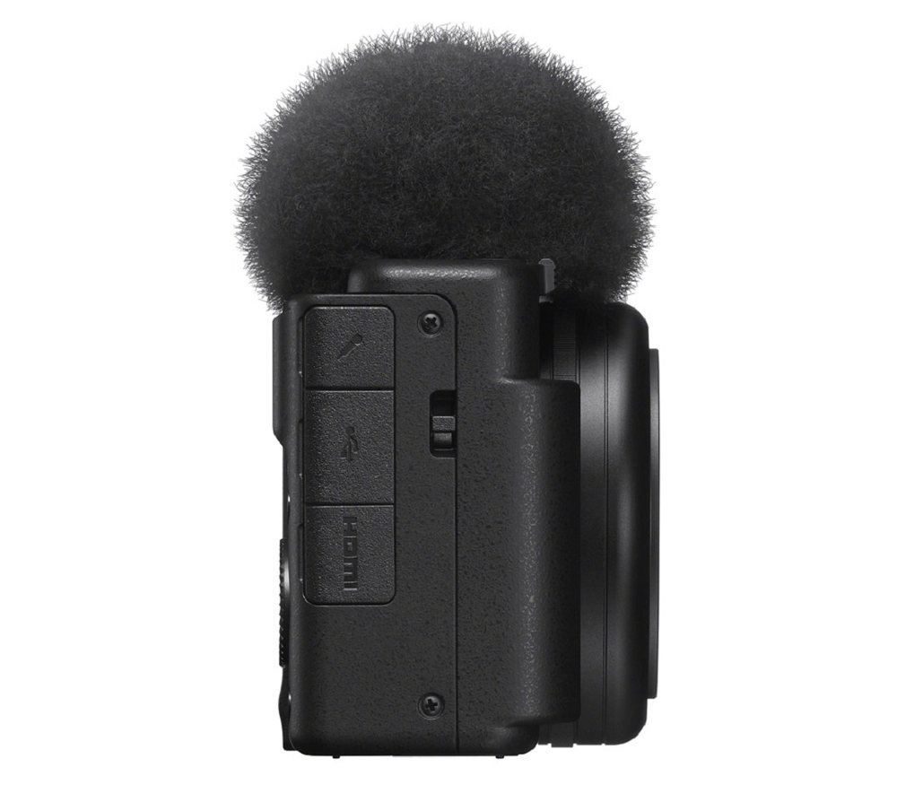Компактная фотокамера Sony ZV-1F, подходит для ведения видеоблогов, черный