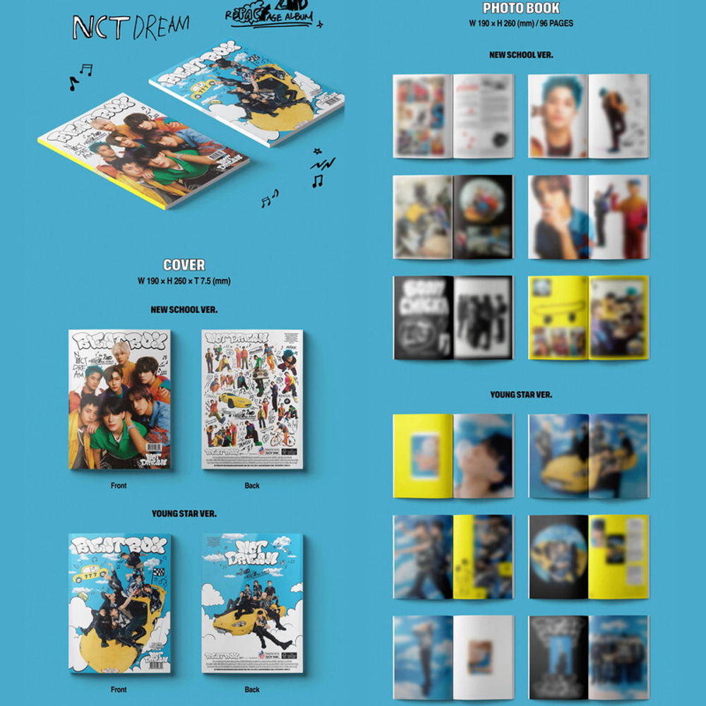 Альбом NCT DREAM Beatbox (Photobook Ver.)