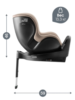 Автокресло 0+/1 Britax Roemer DUALFIX PRO M Style Teak 2000040894
