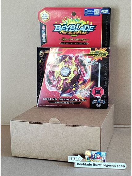 Волчок и лаунчер Legend Spriggan 7 Merge B86 от Takara Tomy