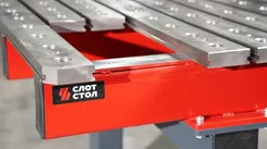 Сборочно-сварочный стол чугунный D28 серии 1500, СЛОТ-СТОЛ