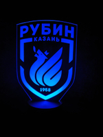 3D Светильник "ФК Рубин"