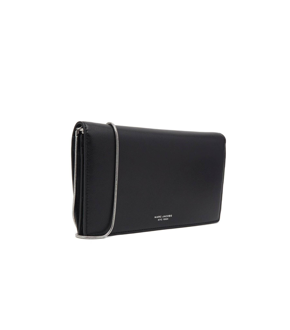Кожаный клатч THE SLIM 84 MINI Marc Jacobs - черный(S173L03FA22)
